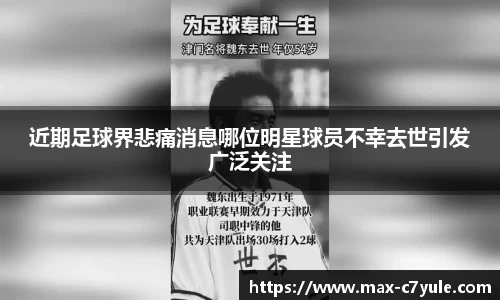 近期足球界悲痛消息哪位明星球员不幸去世引发广泛关注